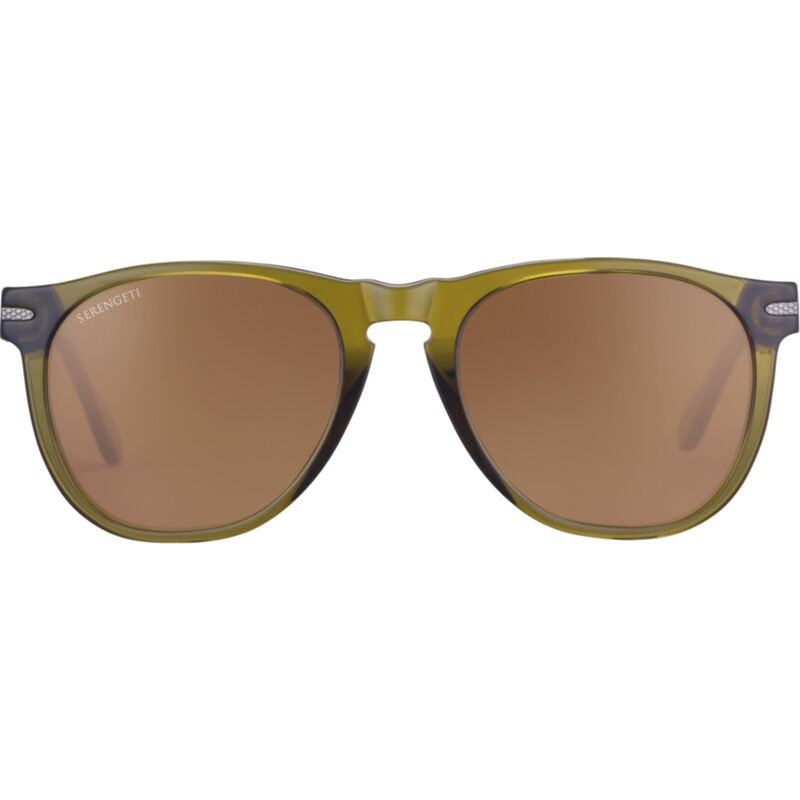 AMBOY, Crystal Olive Acetate with Shiny Dark Gunmetal Metal-Mineral Polarized Drivers Gradient Cat 2 to 3, hi-res image number null
